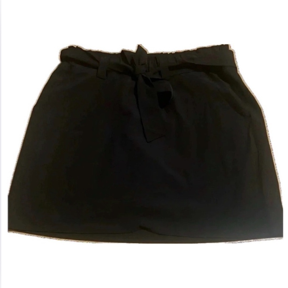 RBX Black Sport Skirt With Attached Shorts Size Small Tennis Skort Gym